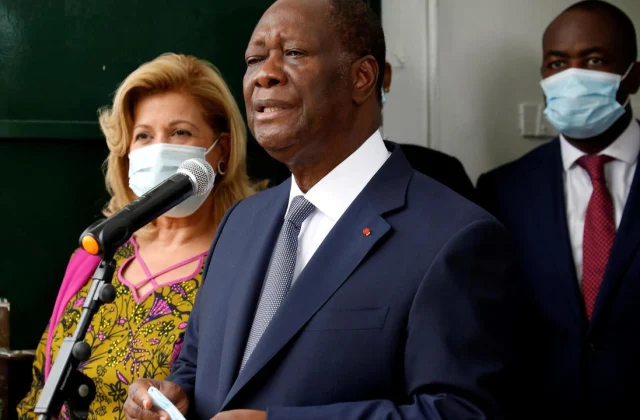 Alassane Ouattara will be sworn in for a third term