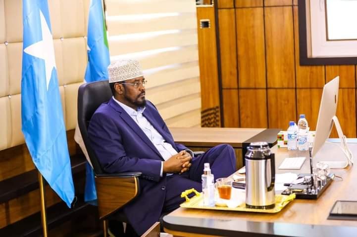 Axmed Madoobe oo dalbaday in Gedo laga saaro “Jabhadaha
