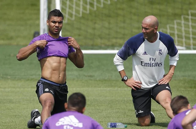 Casemiro, Eden, Martin, Jovic iyo Diaz ayaa seegay