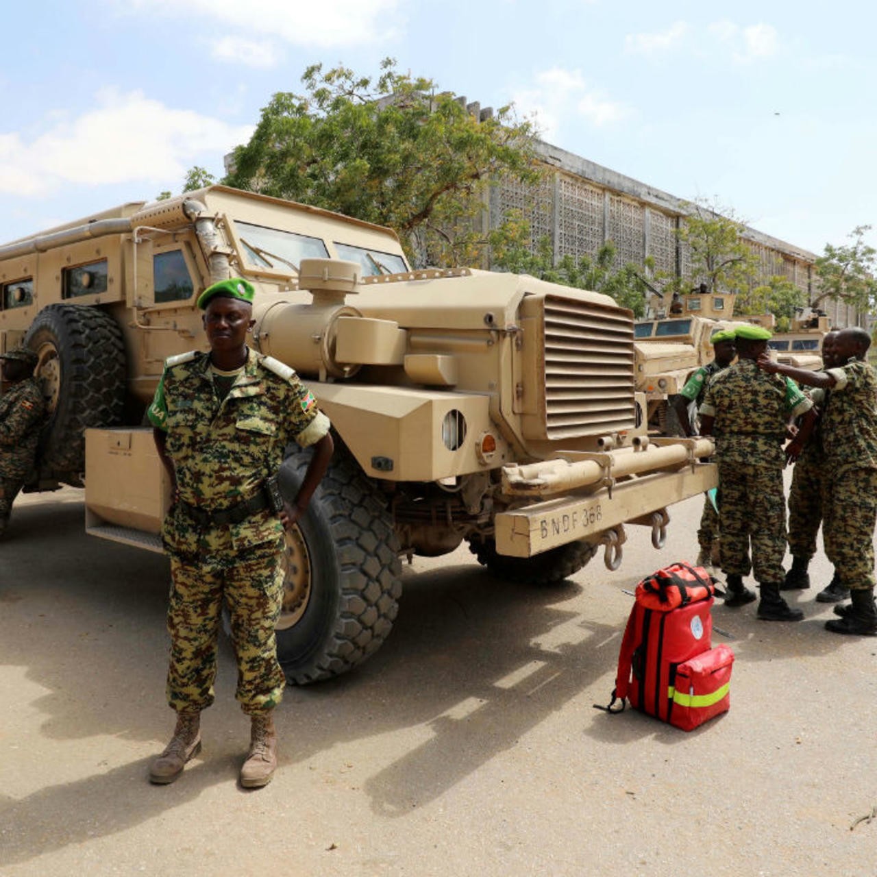 Ciidamada AMISOM oo Dad rayid ah ku toogtay Magaalada