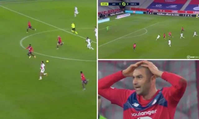 Daafaca PSG Kimpembe ayaa sameeyay “difaac”