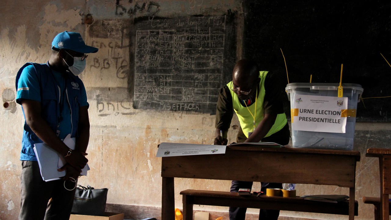 Elections within the Central African Republic: vote casting day