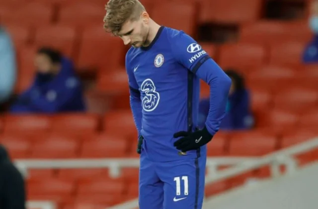 Frank Lampard dulqaadkiisa Timo Werner