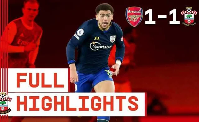 HIGHLIGHTS: Arsenal 1-1 Southampton |  Premier League