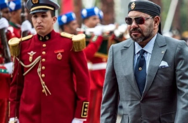 In the inside track: assembly between the King of Morocco and an American-Israeli delegation