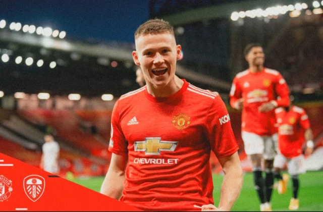 Laacibka kooxda Manchester United ee Scott Mctominay ayaa jabiyay rikoor cusub