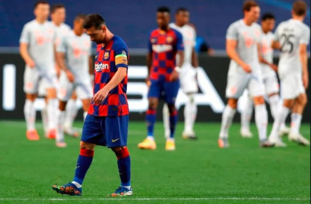 Lionel Messi ayaa badali kara Barcelona