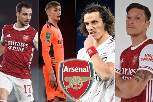 Magacyada toddobada ciyaartoy ee Arsenal
