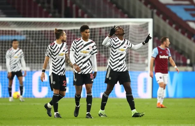 Guushii Manchester United Ay Ka Gaartey West Ham Waxay Isku