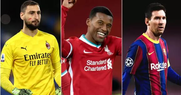 Messi, Modric, Ramos, Wijnaldum, Di Maria, Aguero iyo 30-naadkii