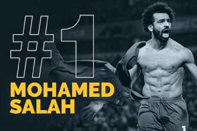 Mohamed Salah ayaa loo magacaabay ciyaaryahanka sanadka