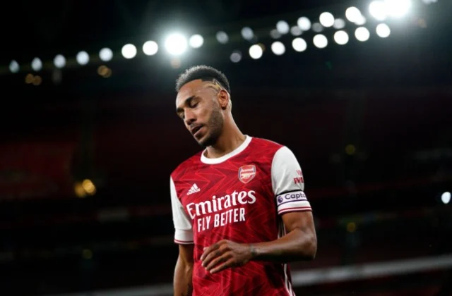 Muxuu Aubameyang u seegay ciyaarta