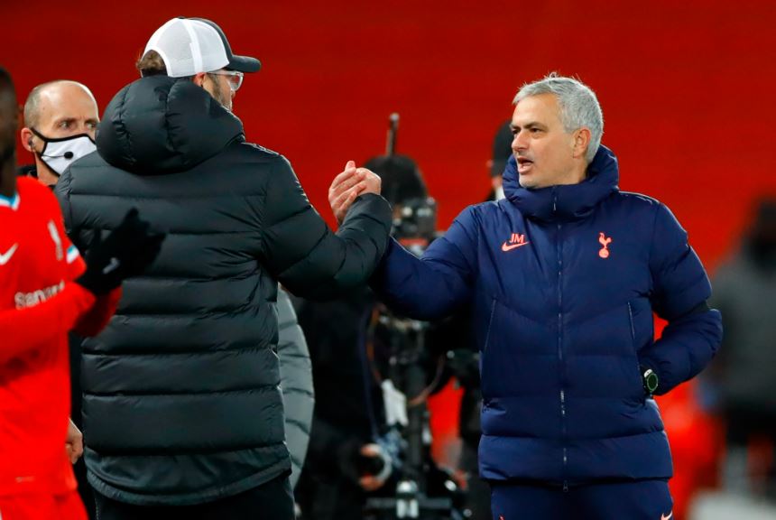 Muxuu Jose Mourinho ku yiri Jurgen Klopp dhamaadka