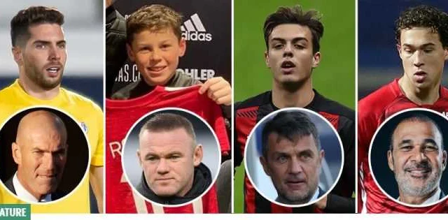 Neville, Zidane, Gullit, Maldini iyo xiddigaha waa weyn