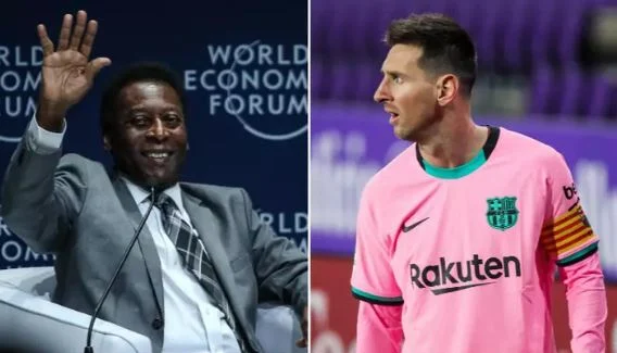 “Pele wuxuu noo dhaliyay 1,091 gool mana gaari doontid.”