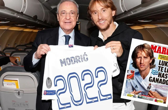 Real Madrid ayaa go’aan ka gaadhaysa Luka Modric