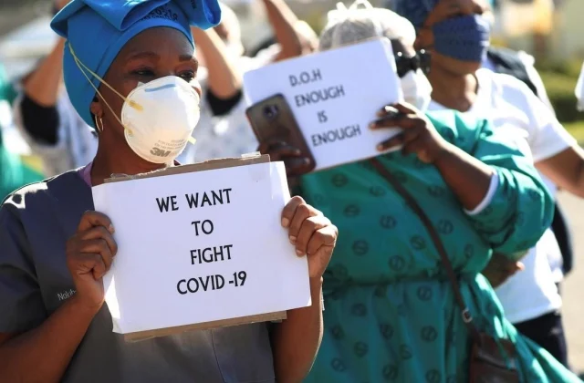 South Africa is passing the million mark