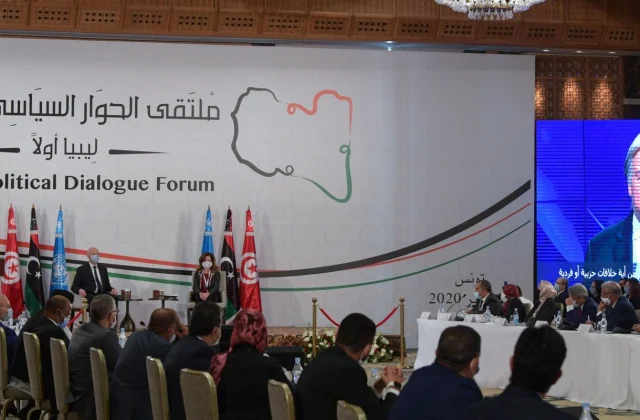The Libyan political process is in balance when deep divisions remain