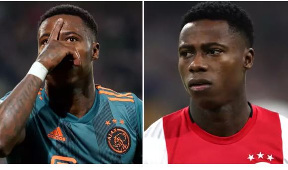 Xiddiga Ajax Quincy Promes ayaa saaka la xiray
