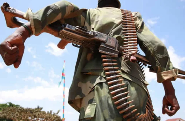 a journalist disappeared after an attack attributed to the ADF in the east