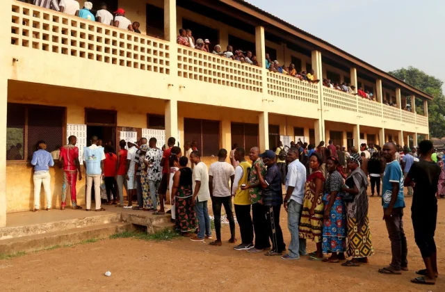 first assessment of the voting day,