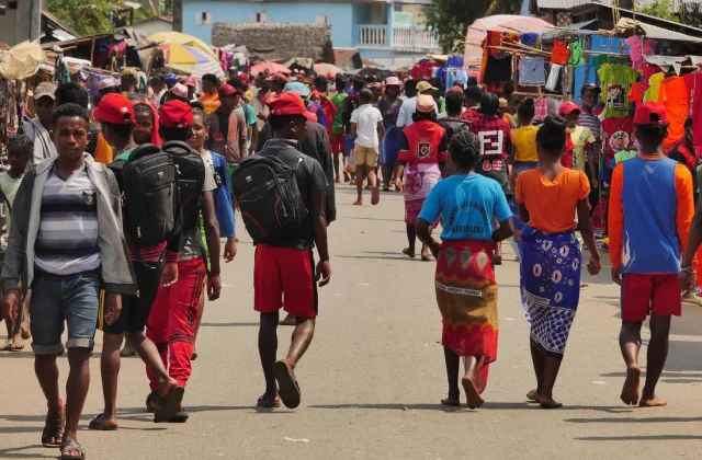 in Madagascar, recurrence of air pollution however low mortality
