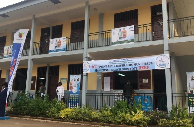 polling stations closed, a death in English-speaking regions