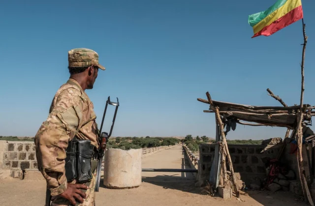 the army sets in in the western part of the country after an ethnic massacre