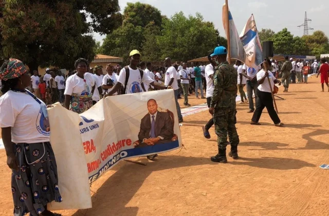 the election campaign launched in noise in Bangui