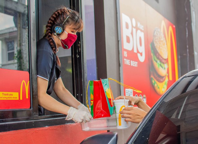 mcdonalds drive thru