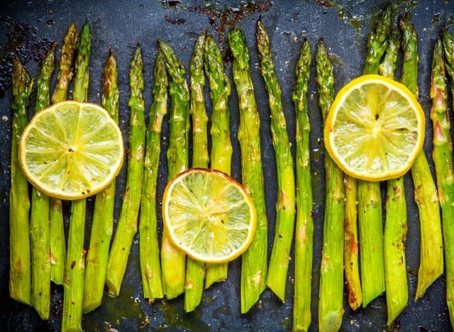 asparagus with lemon