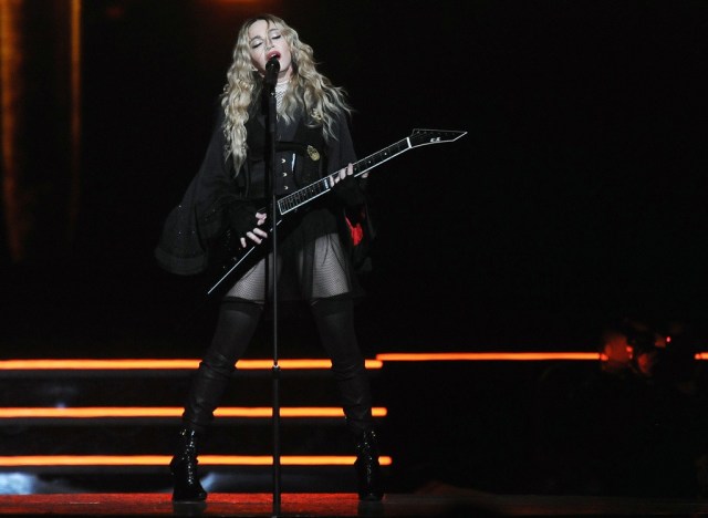 madonna singing