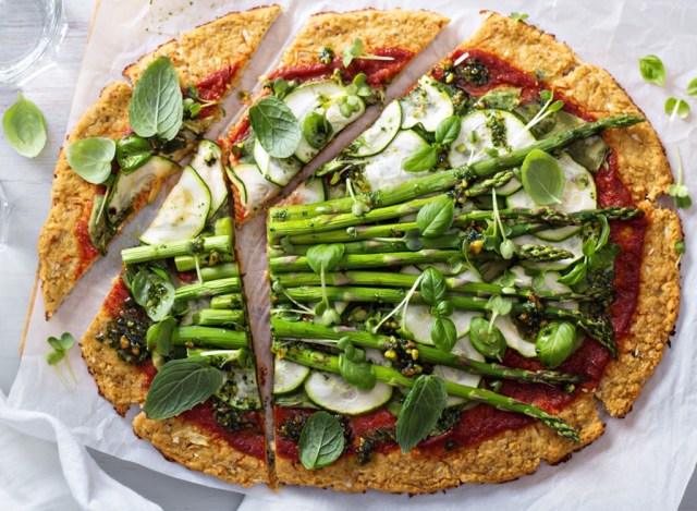 shay mitchell shares breakfast, lunch and 20 cauliflower pizza crust
