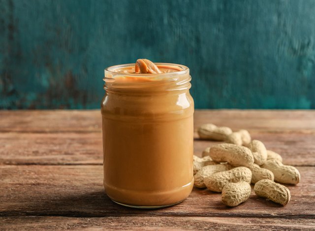 peanut butter jar