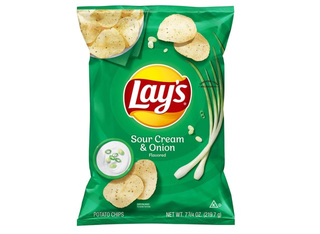 lays sour cream onion