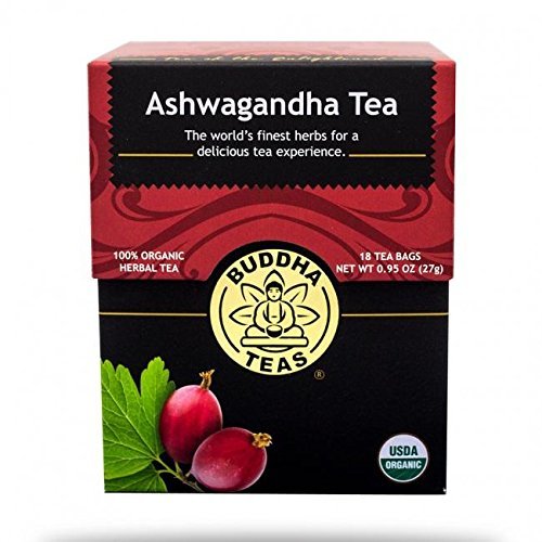 pink and red box of organic tea