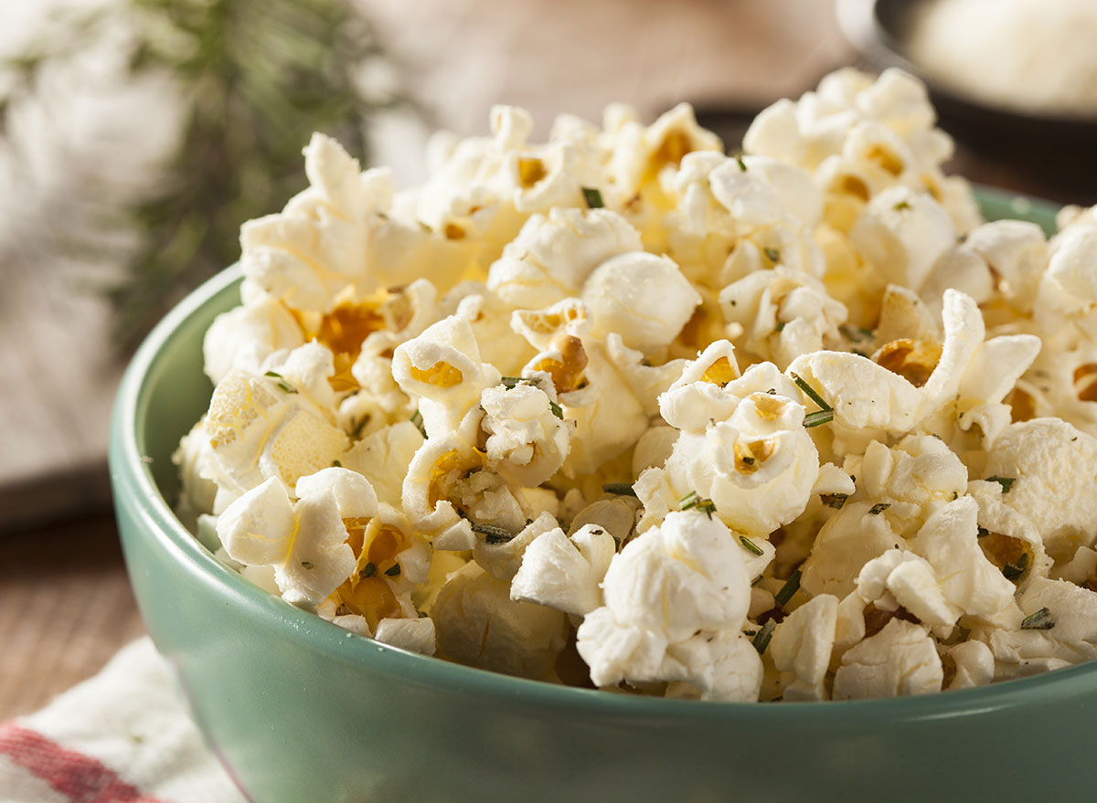 12 best snacks that crush hunger cravings 62 herb popcorn