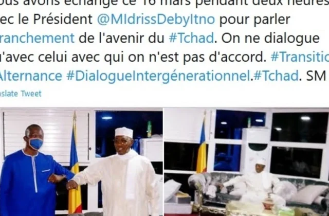After his assembly with Idriss Déby, Succès Masra