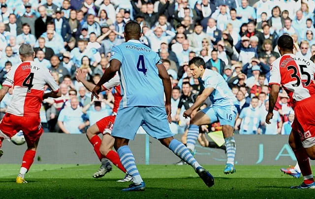 Aguero’s famous goal for Man City 2012