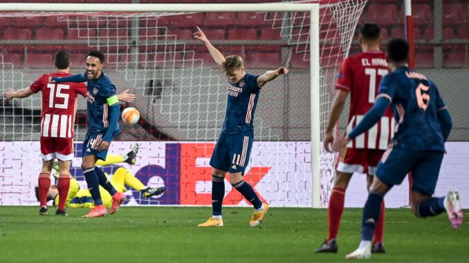 Arsenal wey u qalantay guul