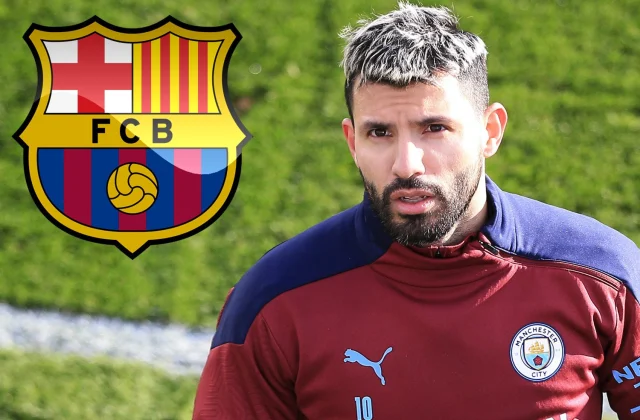 Barcelona iyo Sergio Aguero ayaa isku raacay