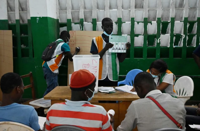 Each side declare victory within the election to the Ivory Coast