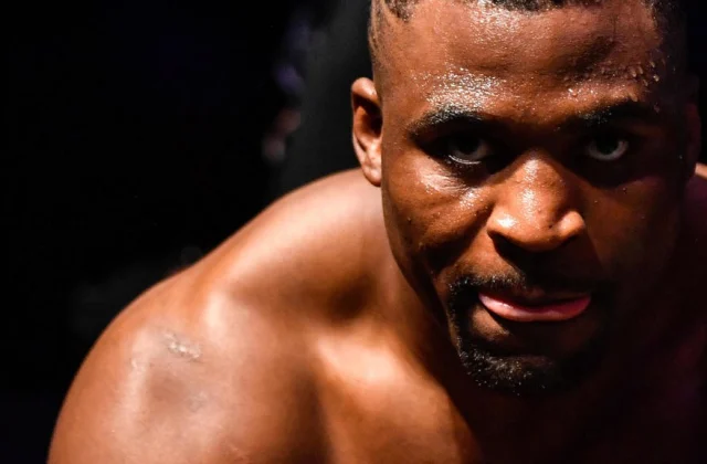 Cameroonian Francis Ngannou, topped by means of yours