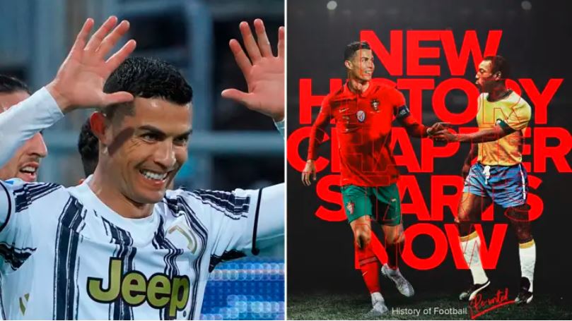 Pele Oo Fariin U Diray Cristiano Ronaldo Oo Xalay Jabiyay