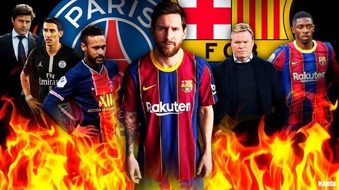 Falanqeynta kulanka xiisaha leh: PSG vs Barcelona – Rikoor taariikhi ah