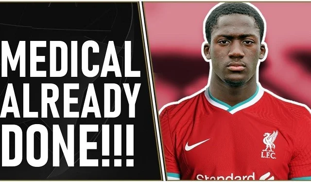 Ibrahima Konate ayaa maraya daawada Liverpool