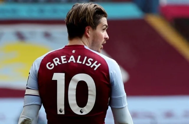 Jack Grealish wuxuu magacaabayaa afar xiddig