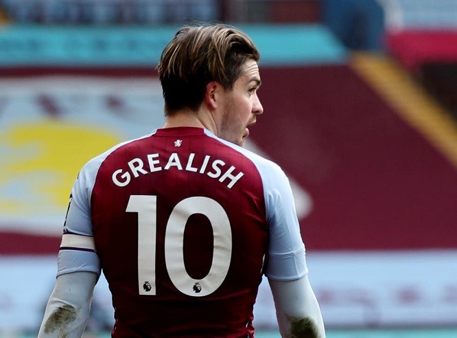 Jack Grealish wuxuu magacaabayaa afar xiddig