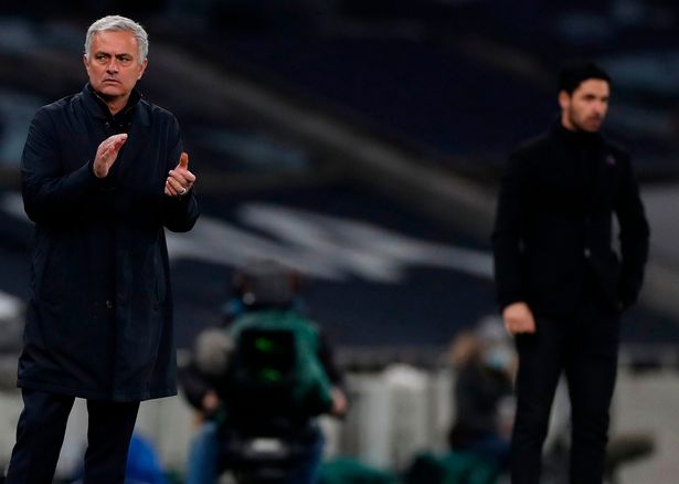 Jose Mourinho ayaa u sheegay Mikel Arteta