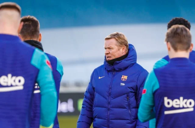 Koeman ayaa ku dhawaaqay xiddigaha Barcelona